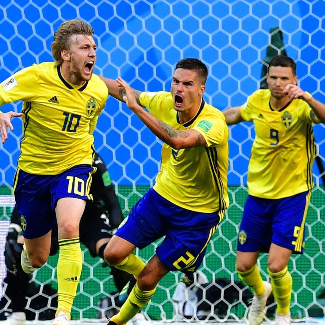 Schweden steht in Viertelfinale.