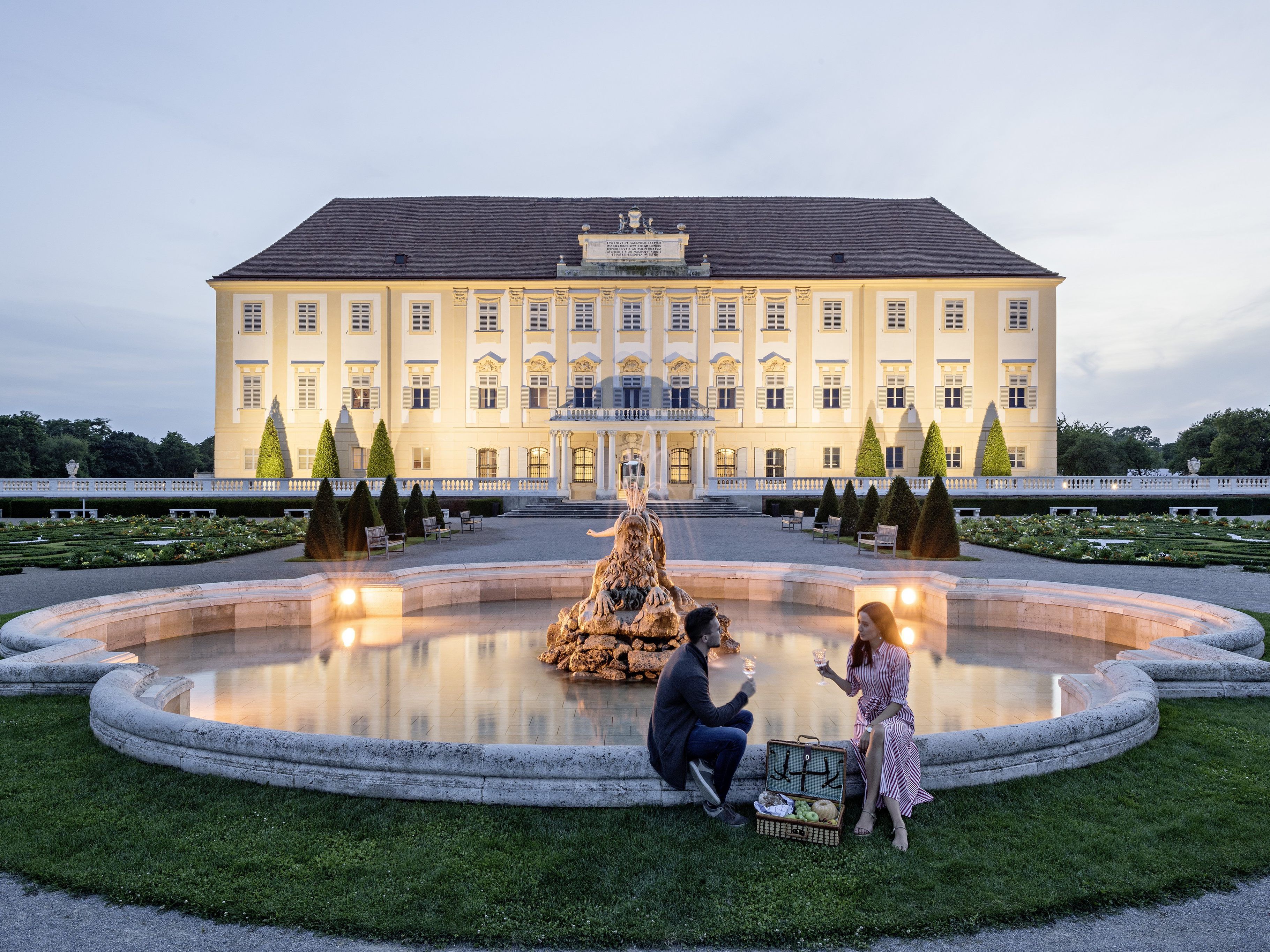 Schloss Hof und Schloss Niederweiden bieten viel Unterhaltung.