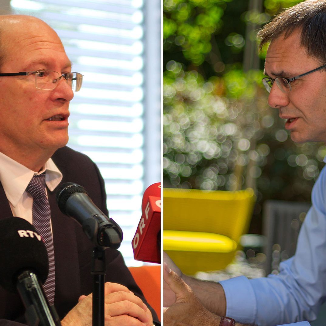 Gerhard E. Blum und LH Markus Wallner wünschen sich beide eine Rückkehr zu alten Umgangsformen in der Sozialpartnerschaft.