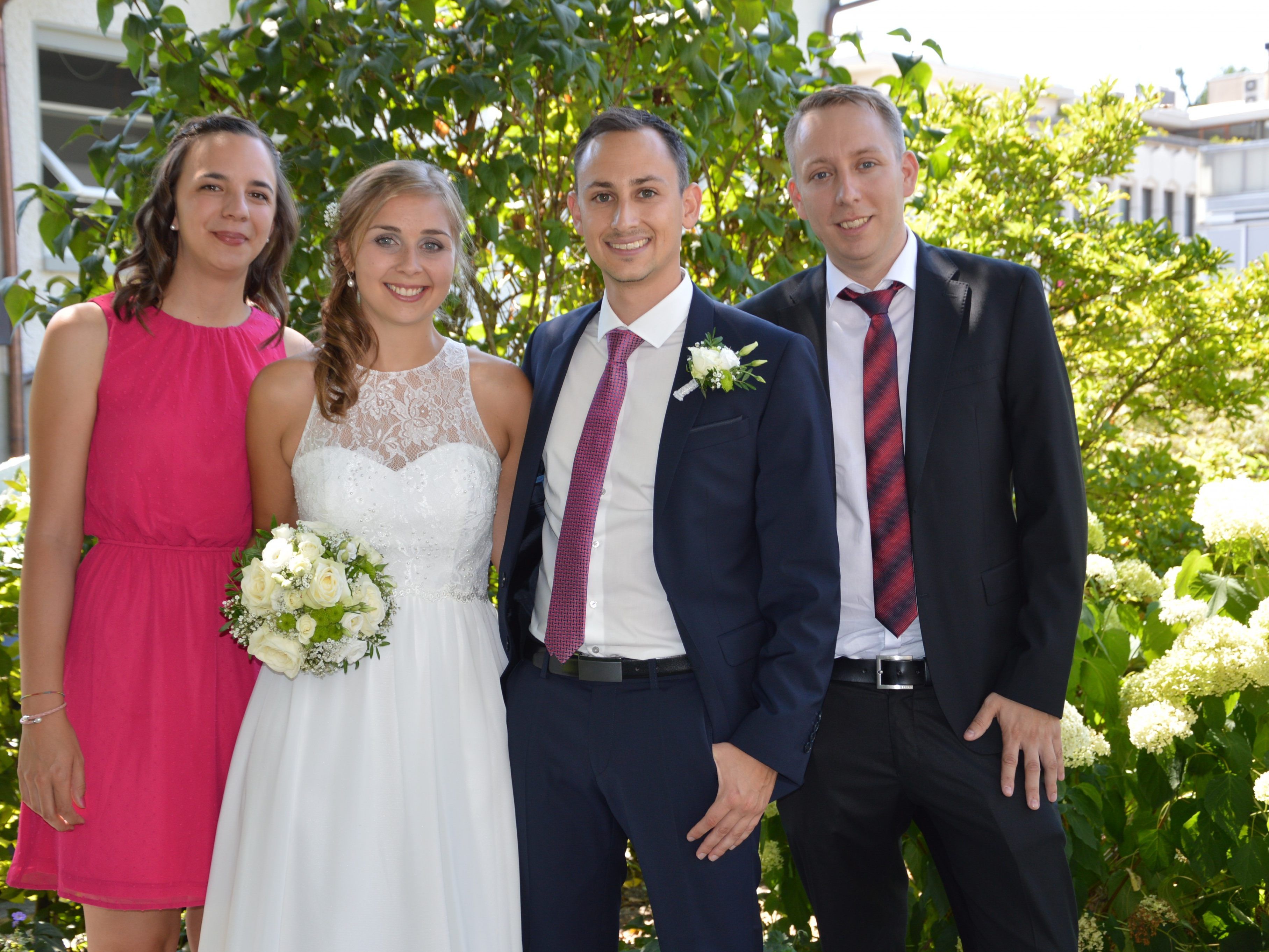 Larissa König und Emanuel Gächter feierten Hochzeit.