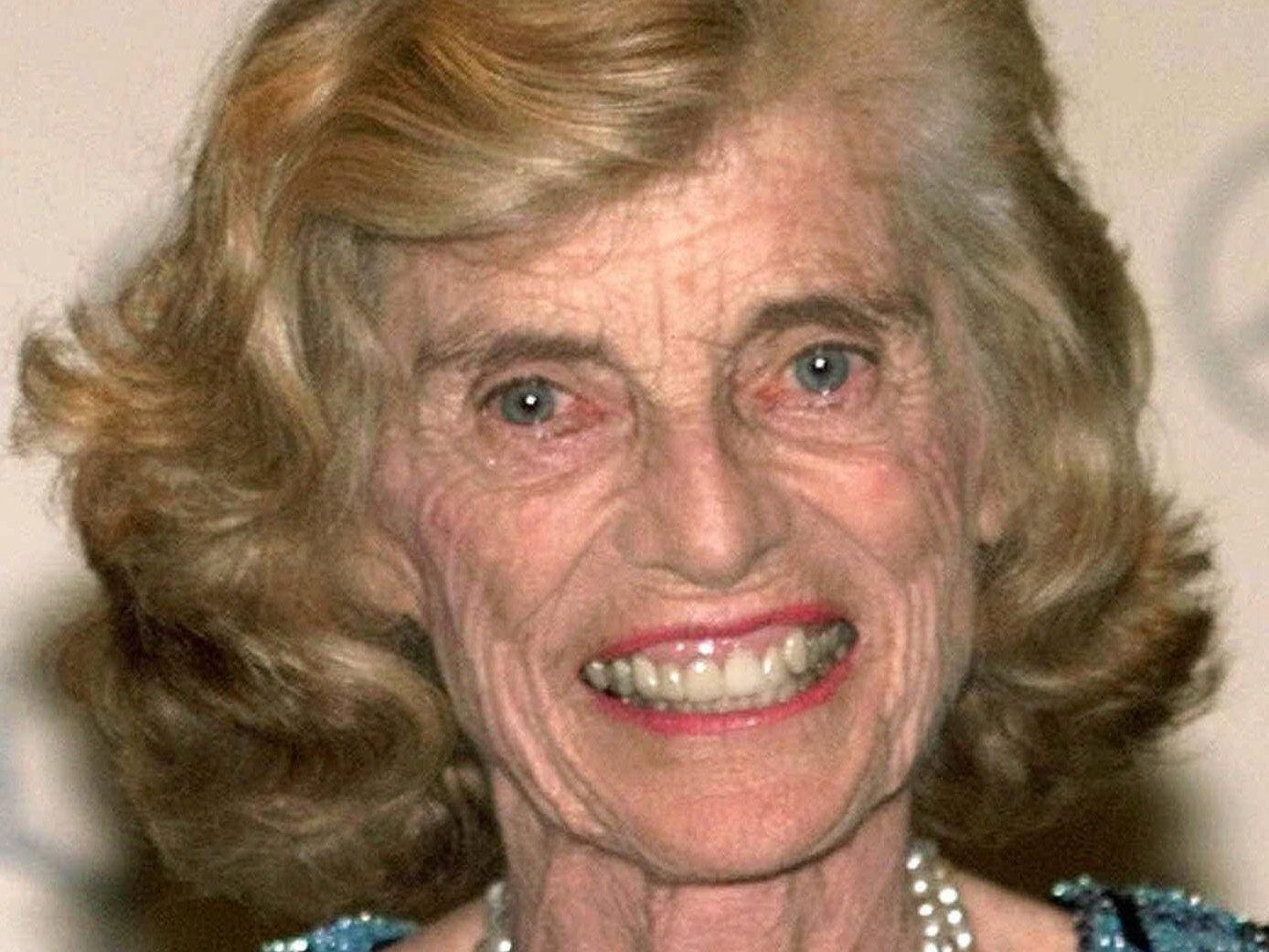 Eunice Kennedy Shriver, die Gründerin der Special Olympics.