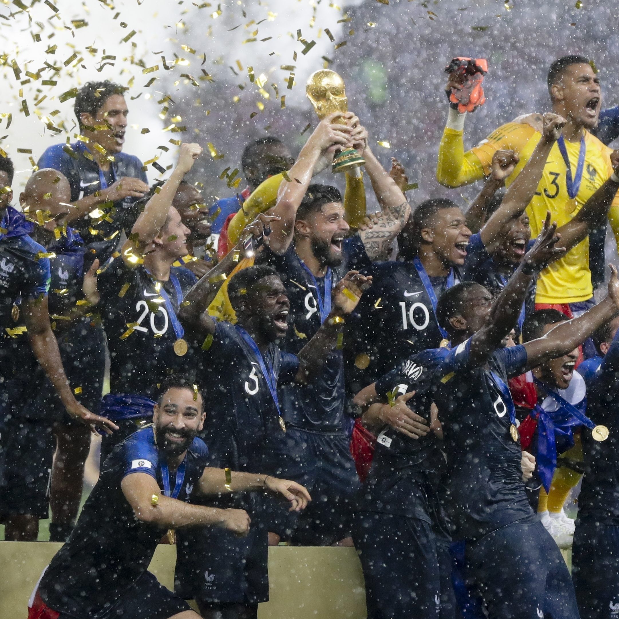 Frankreich jubelt über WM-Titel.