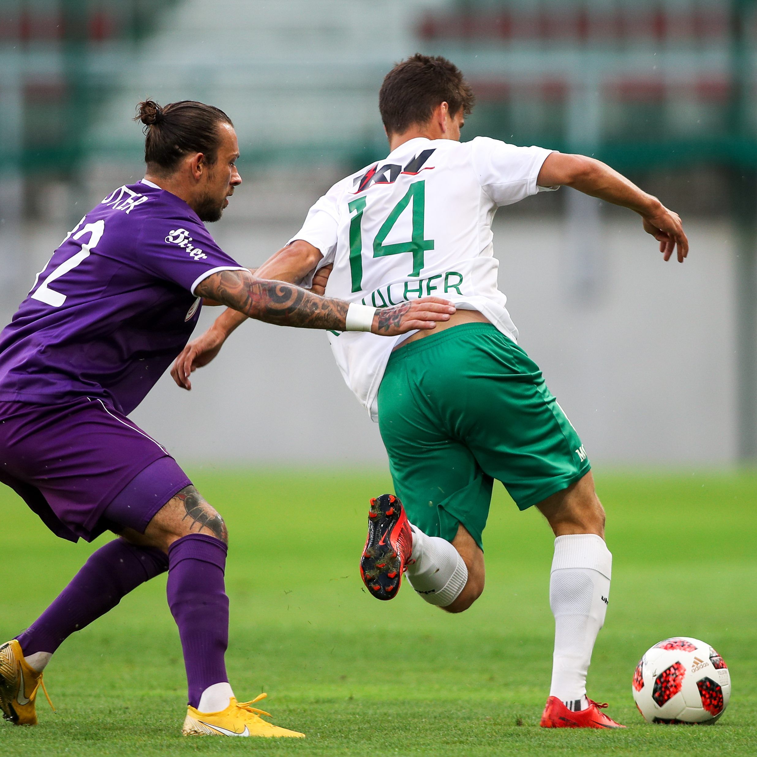 Die Lustenauer mussten sich mit einem 1:1 zufrieden geben.