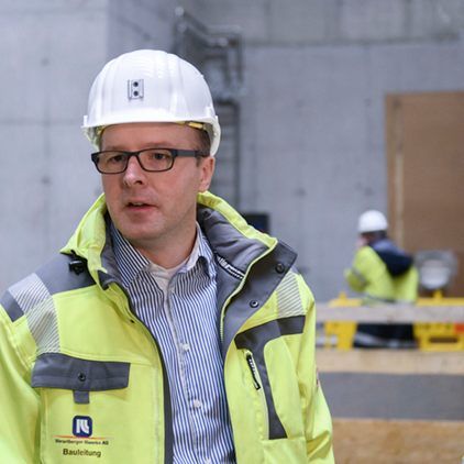 Projektleiter Gerd Wegeler hat annähernd zehn Jahre seiner beruflichen Laufbahn dem Obervermuntwerk II gewidmet.