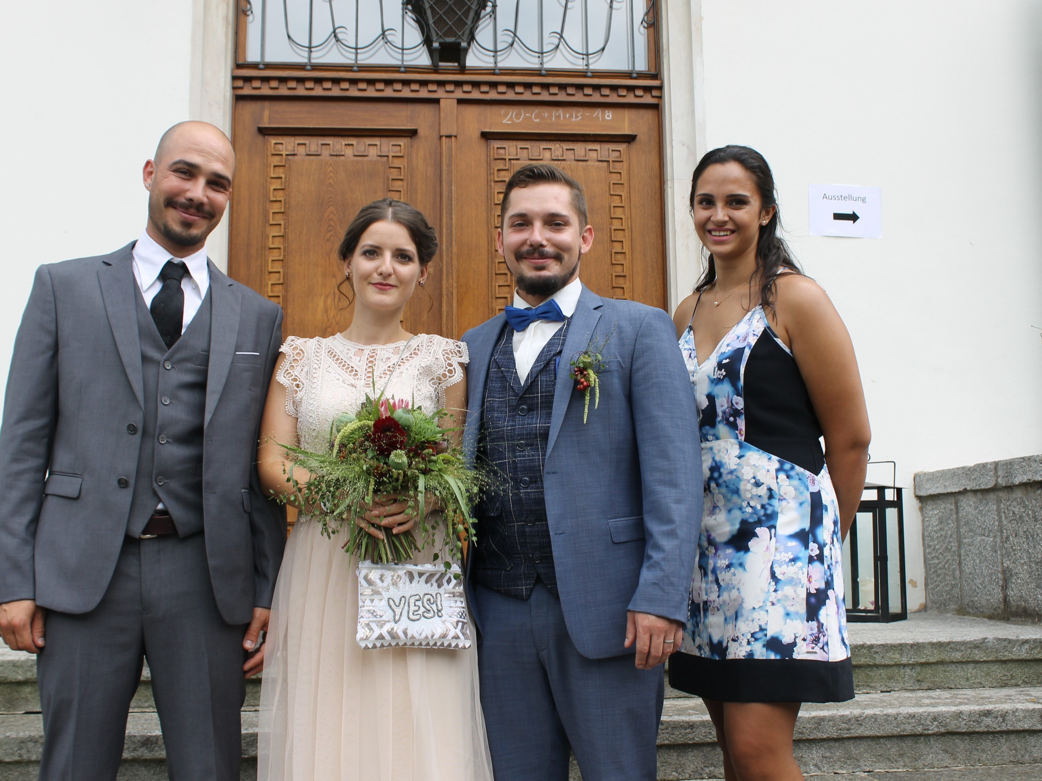 Sarina Hüttmayr und Bernd Kaspar haben geheiratet Sarina Hüttmayr und Bernd Kaspar haben geheiratet