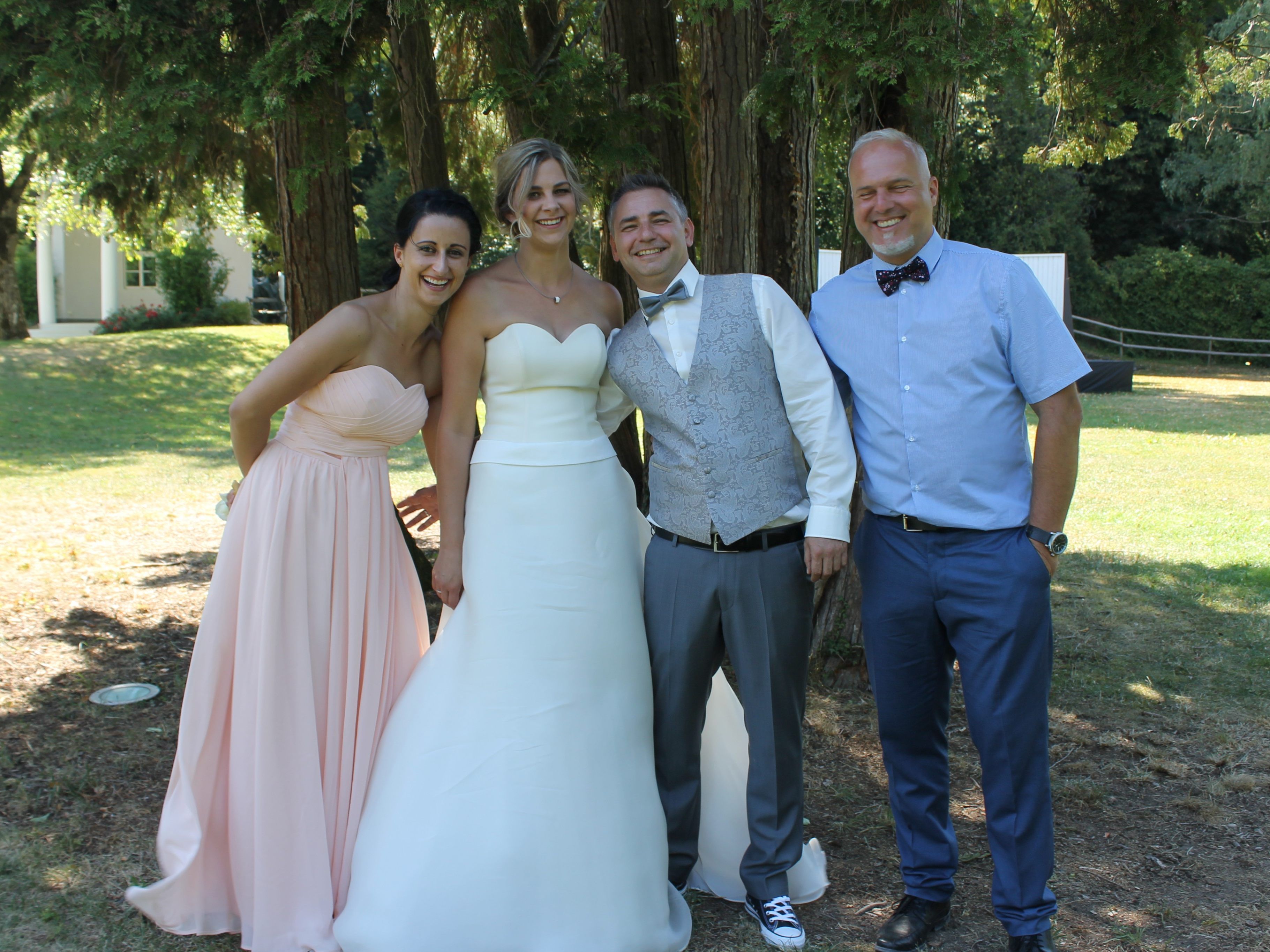 Denise Lampacher und Elvir Kovacevichaben geheiratet