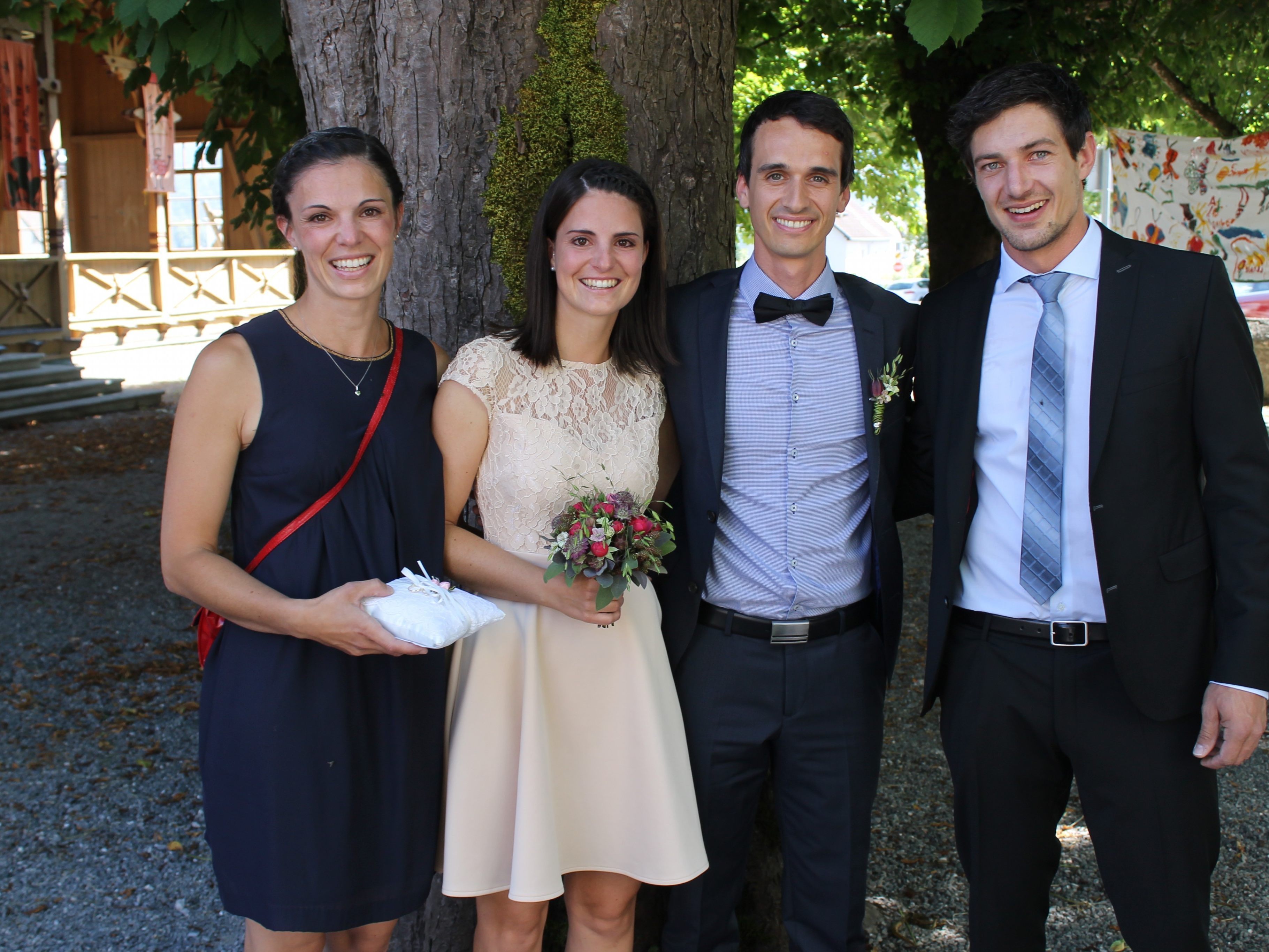 Natascha Rudics und Philipp Schnetzer haben geheiratet Natascha Rudics und Philipp Schnetzer haben geheiratet