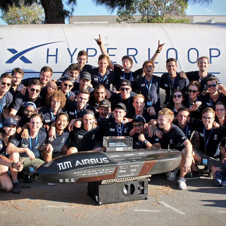 Getzner gratuliert: Die Gewinner des SpaceX Hyperloop Pod Competition 2018.