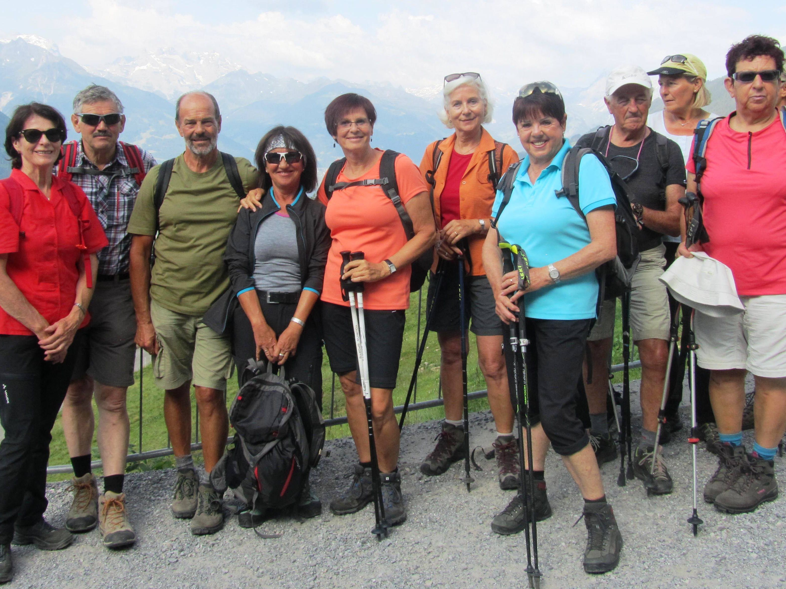 Radteam perpedales auf traditioneller Sommerwanderung - Muttjöchle