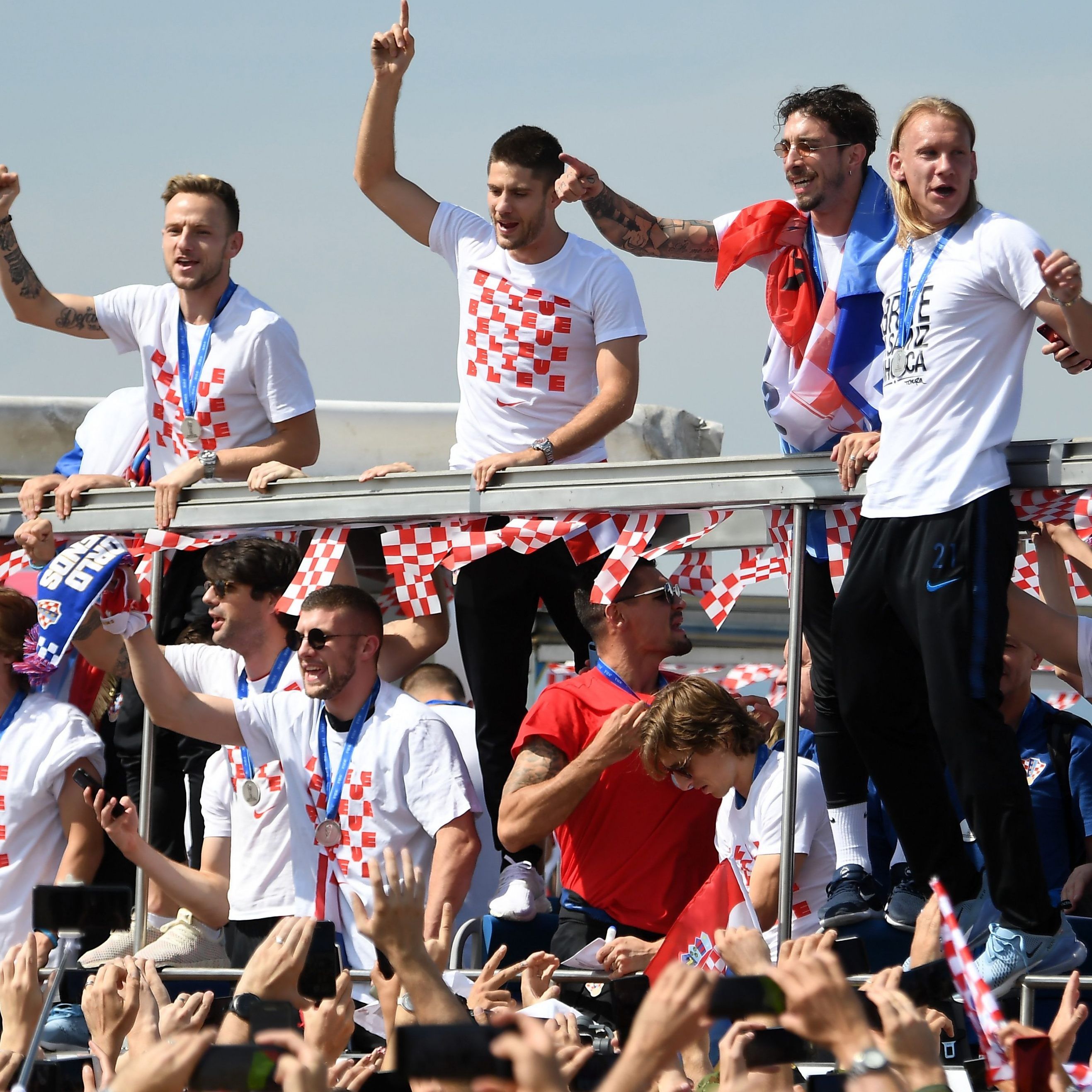 Zu schön um wahr zu sein - Kroatiens Nationalteam spendet nicht seine gesamten WM-Prämien.