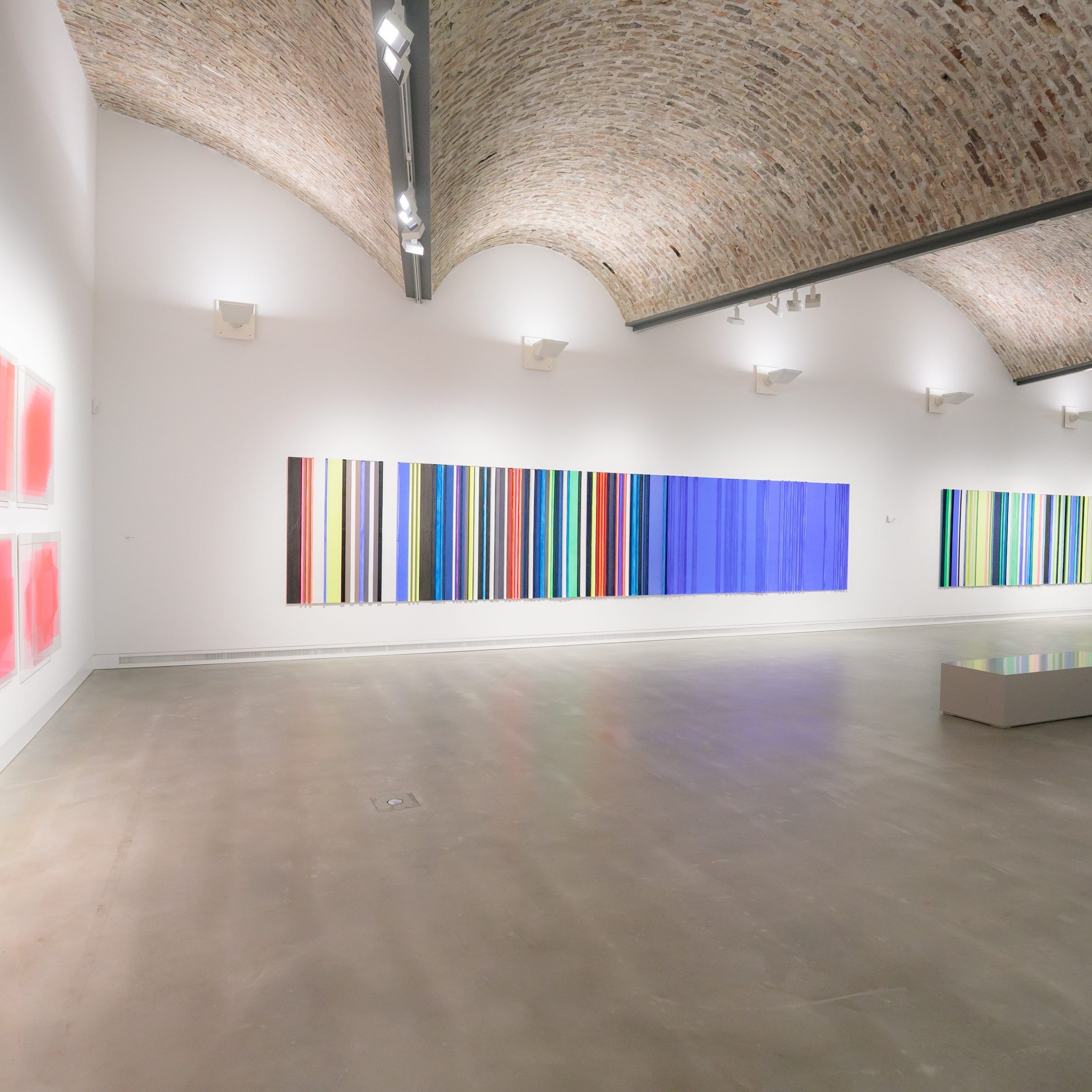 Ausstellungsansicht »Hermann Waibel. Bildlicht«