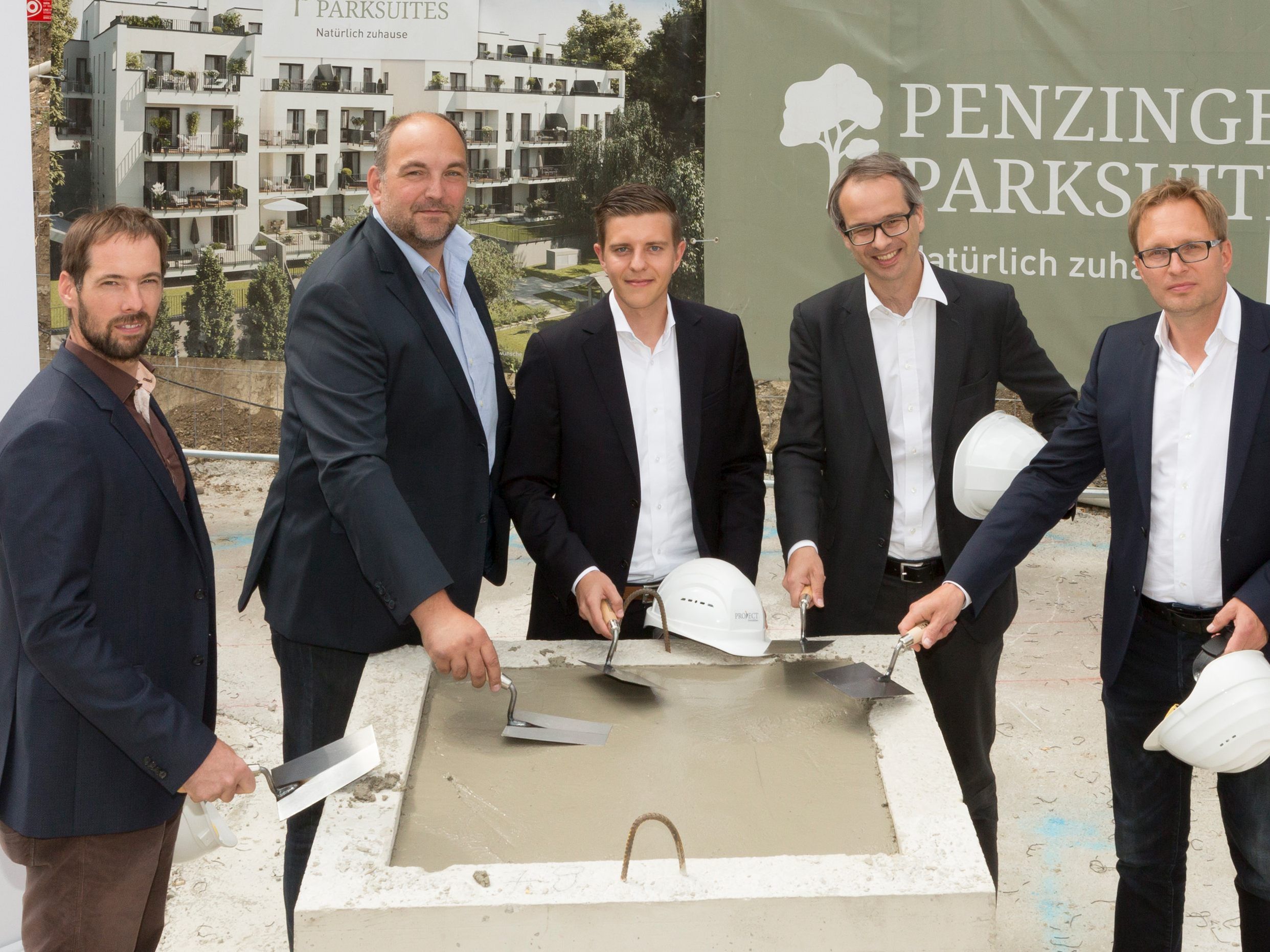Der Baustart der Wiener Penzinger Parksuites wurde bereits in Auftrag gegeben. Der Baustart der Wiener Penzinger Parksuites wurde bereits in Auftrag gegeben.