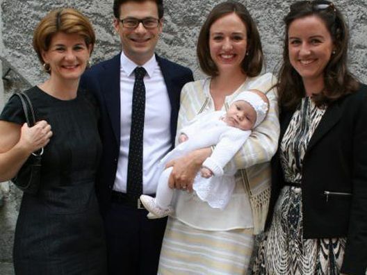 Taufe von Sonnenschein Amrei Rosa Huber.