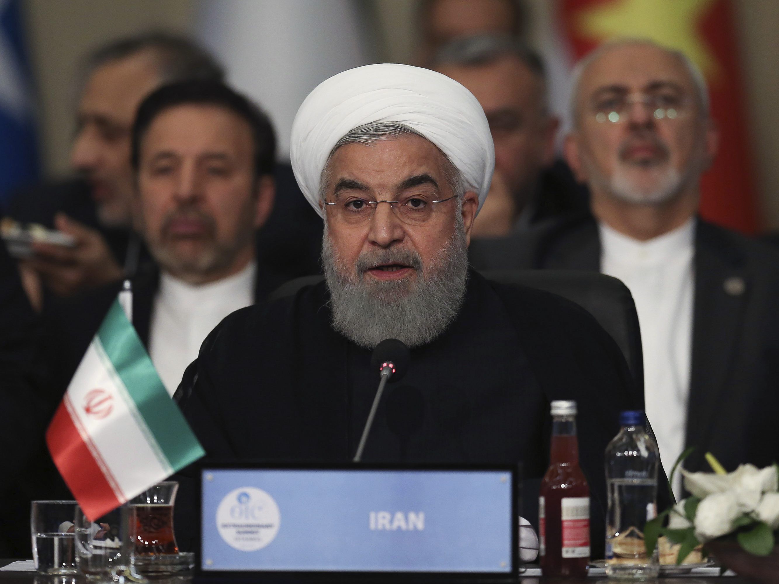 Der iranische Präsident ist auf Staatsbesuch in Wien. Der iranische Präsident ist auf Staatsbesuch in Wien.