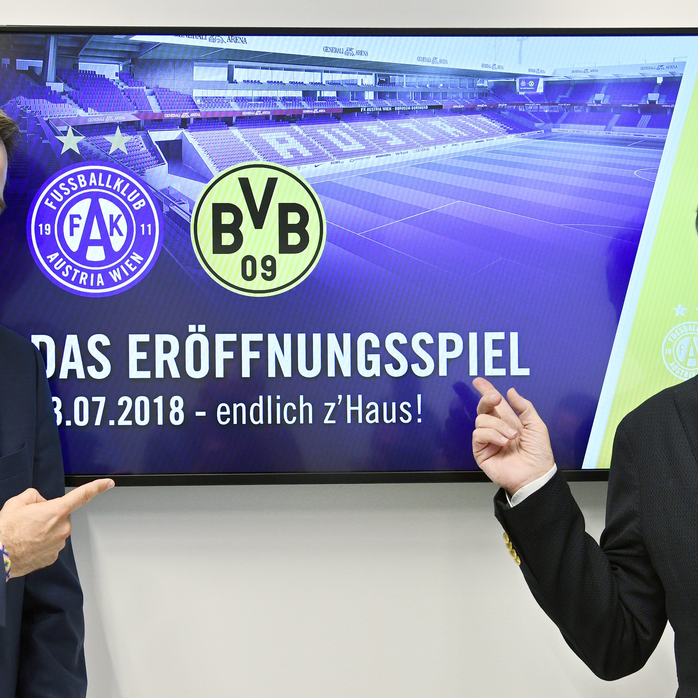 Borussia Dortmund zu Gast bei Austria Wien.
