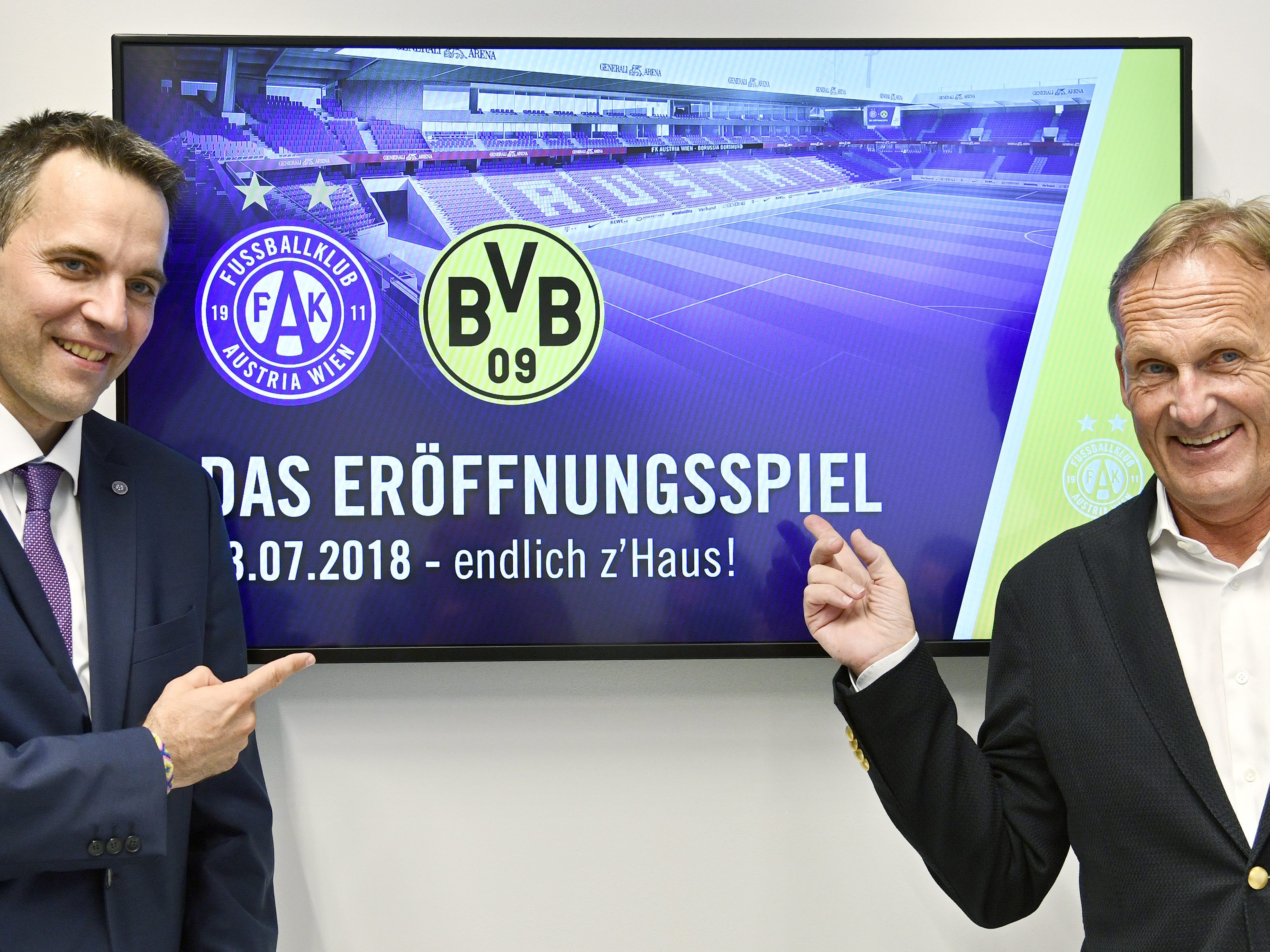 Borussia Dortmund zu Gast bei Austria Wien. Borussia Dortmund zu Gast bei Austria Wien.