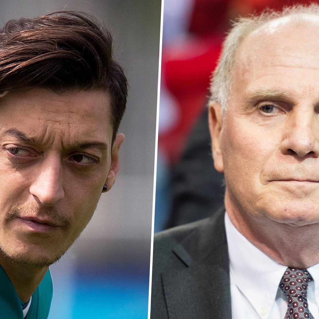 Nachdem Özil seinen Rücktritt bekannt gab, gibt es jetzt heftige Kritik von Bayern-Boss Hoeneß.