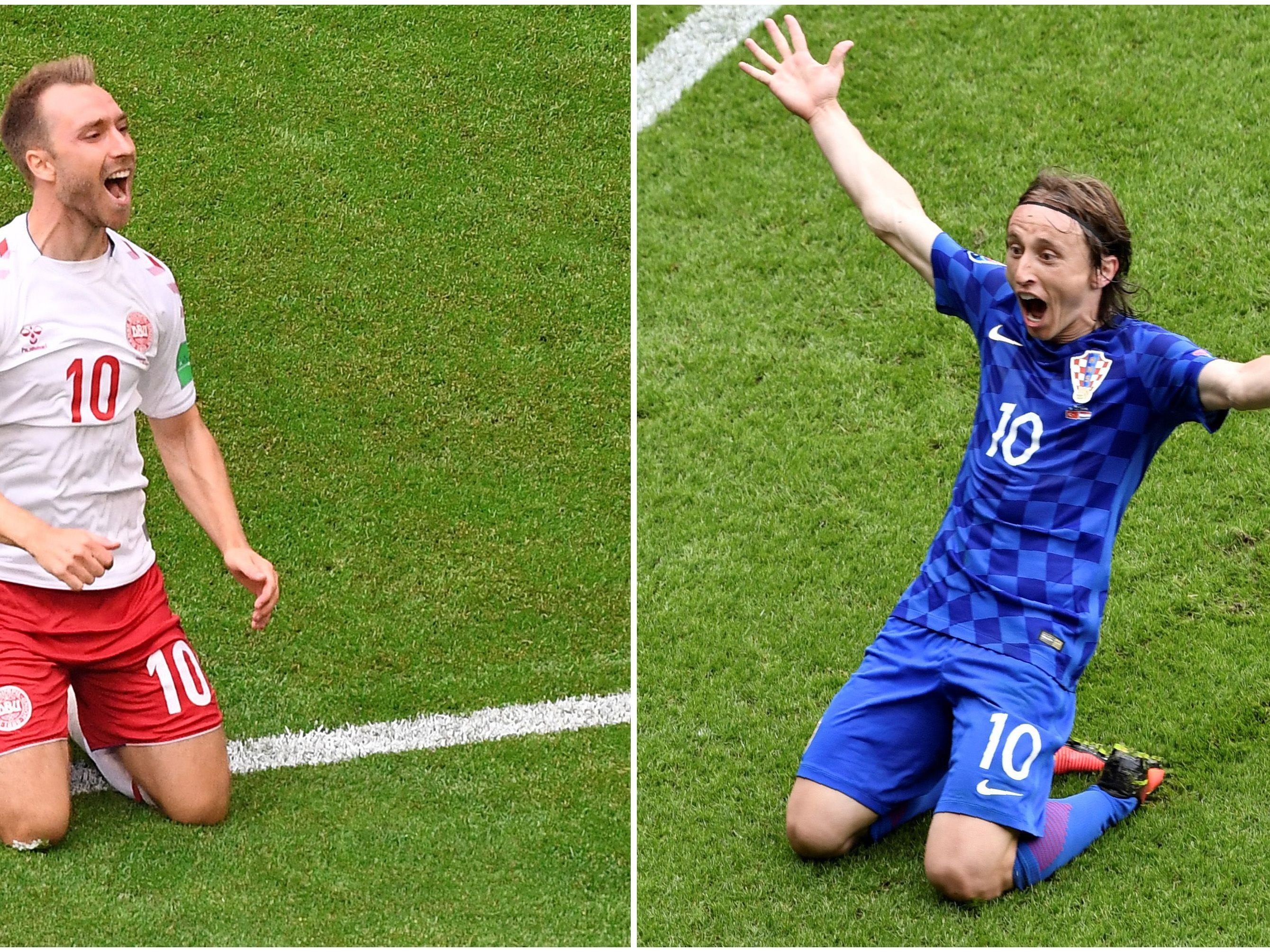 Hier sehen Sie das WM-Achtelfinale zwischen Kroatien und Dänemark im Live-Stream und live im TV.