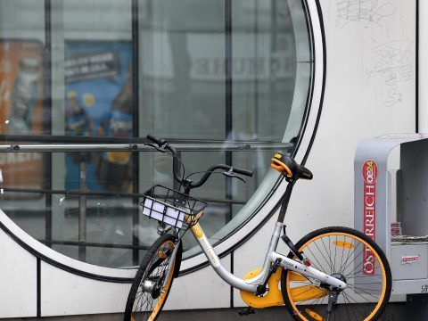 Auch der Leihrad-Anbieter "oBike" könnte aus Wien verschwinden.