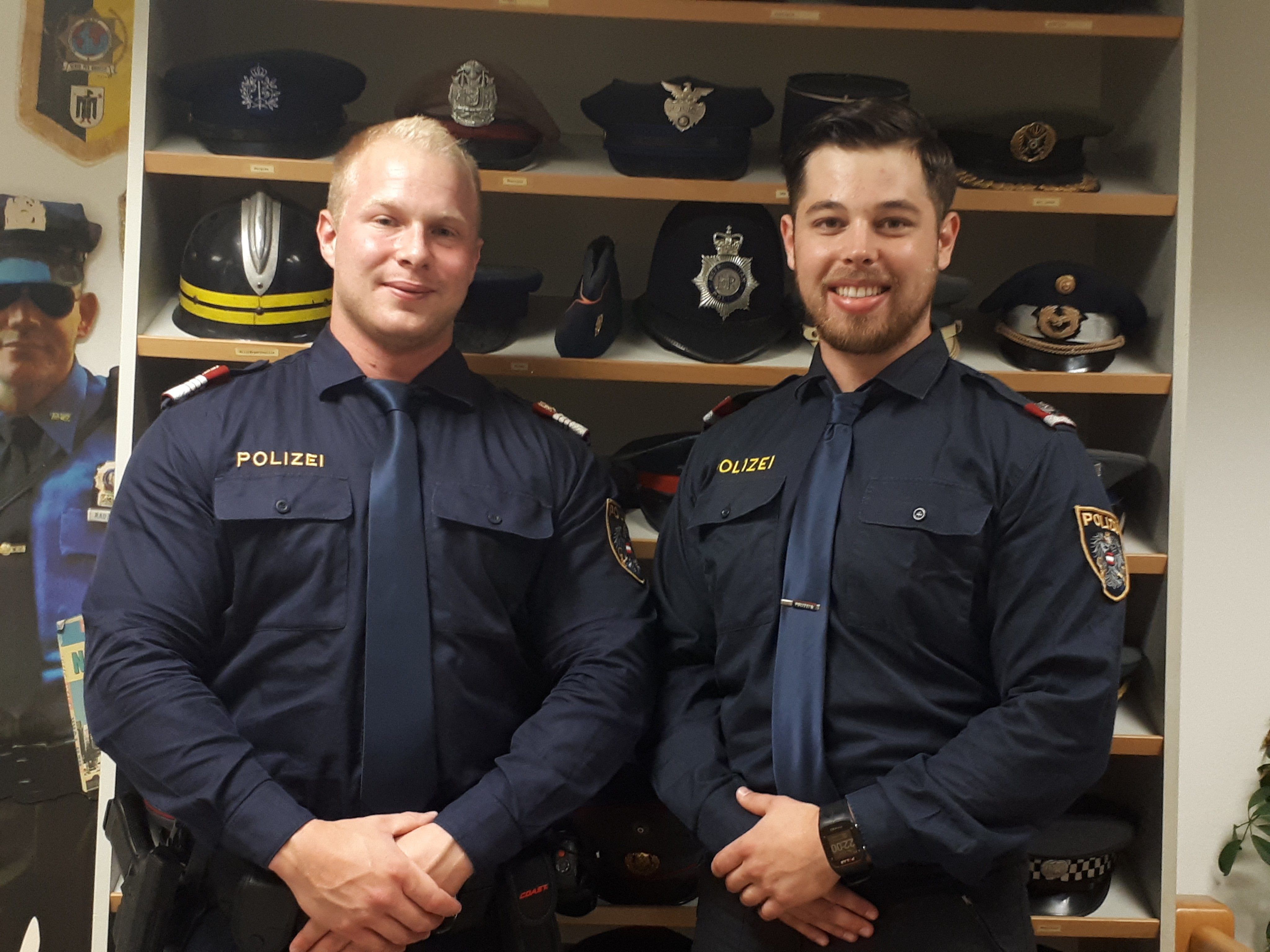 Die Beamten konnten dem Mann das Leben retten.