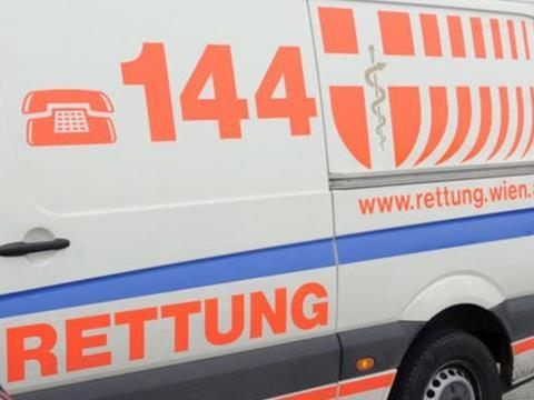 Der Unfall passierte direkt vor der Wiener Berufsrettung.
