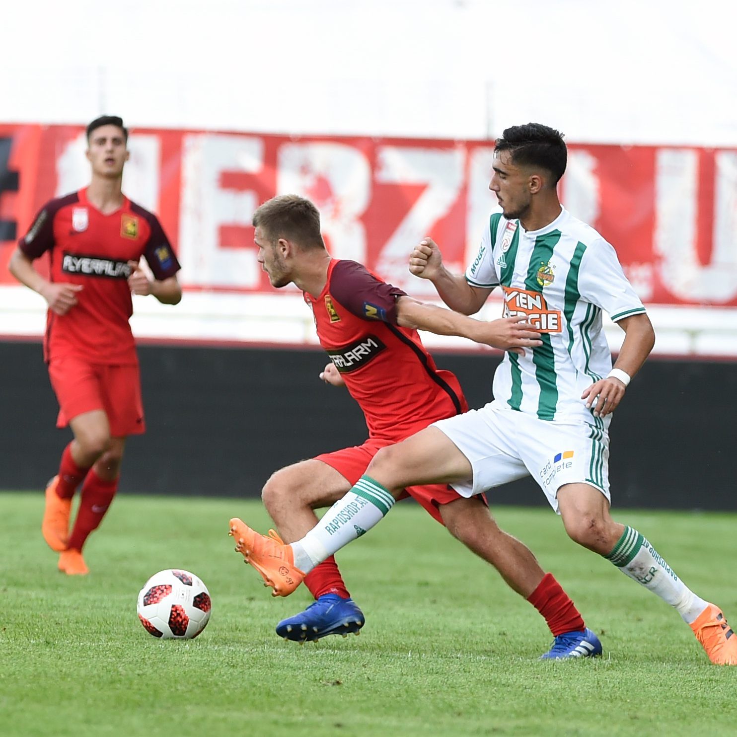 Das sind die Stimmen zum Spiel FC Admira gegen Rapid Wien.