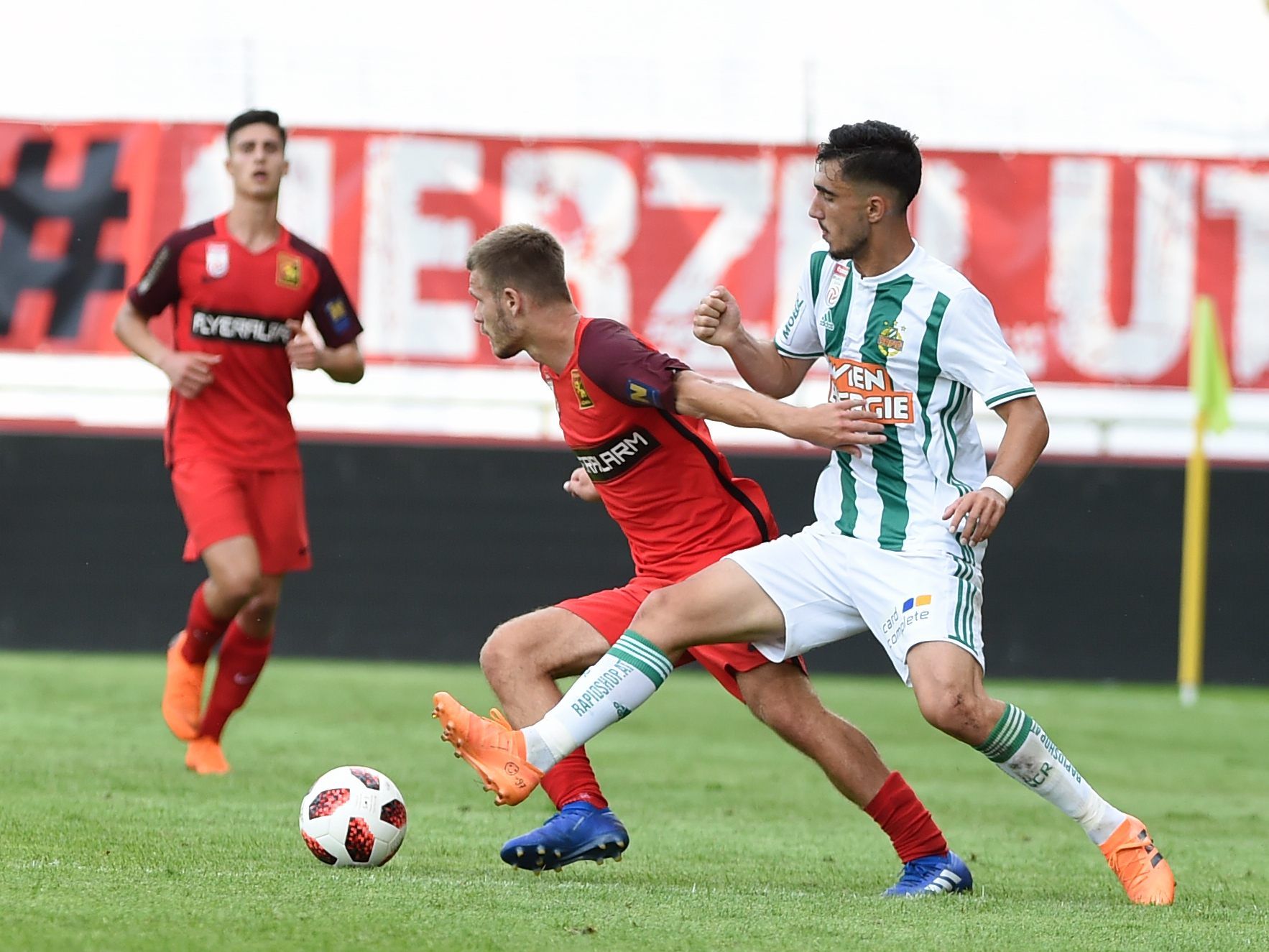 Das sind die Stimmen zum Spiel FC Admira gegen Rapid Wien.