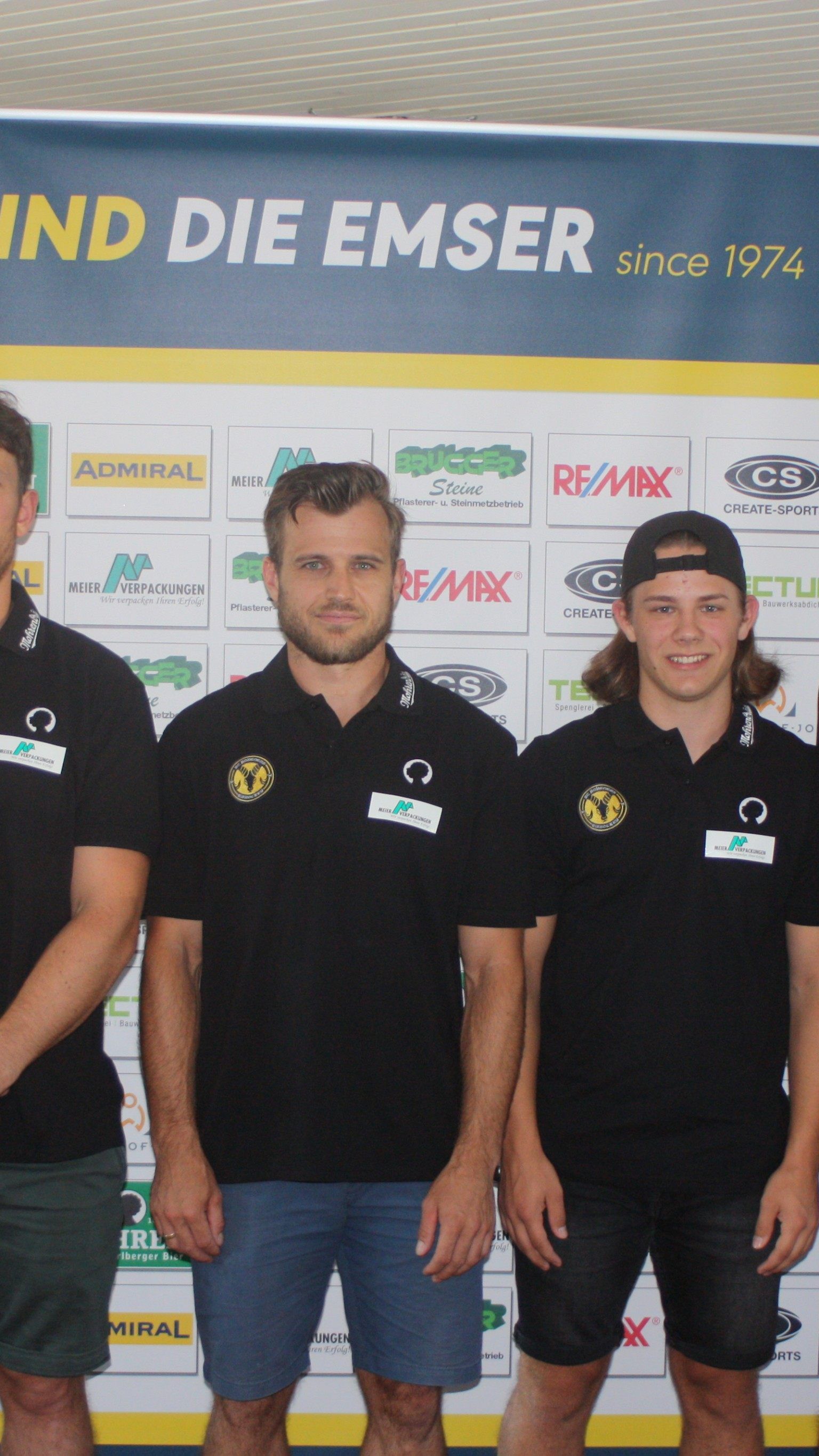 Ein neues Quartett mit Meistermacher Heimo Lindner und Präse Mike Töchterle