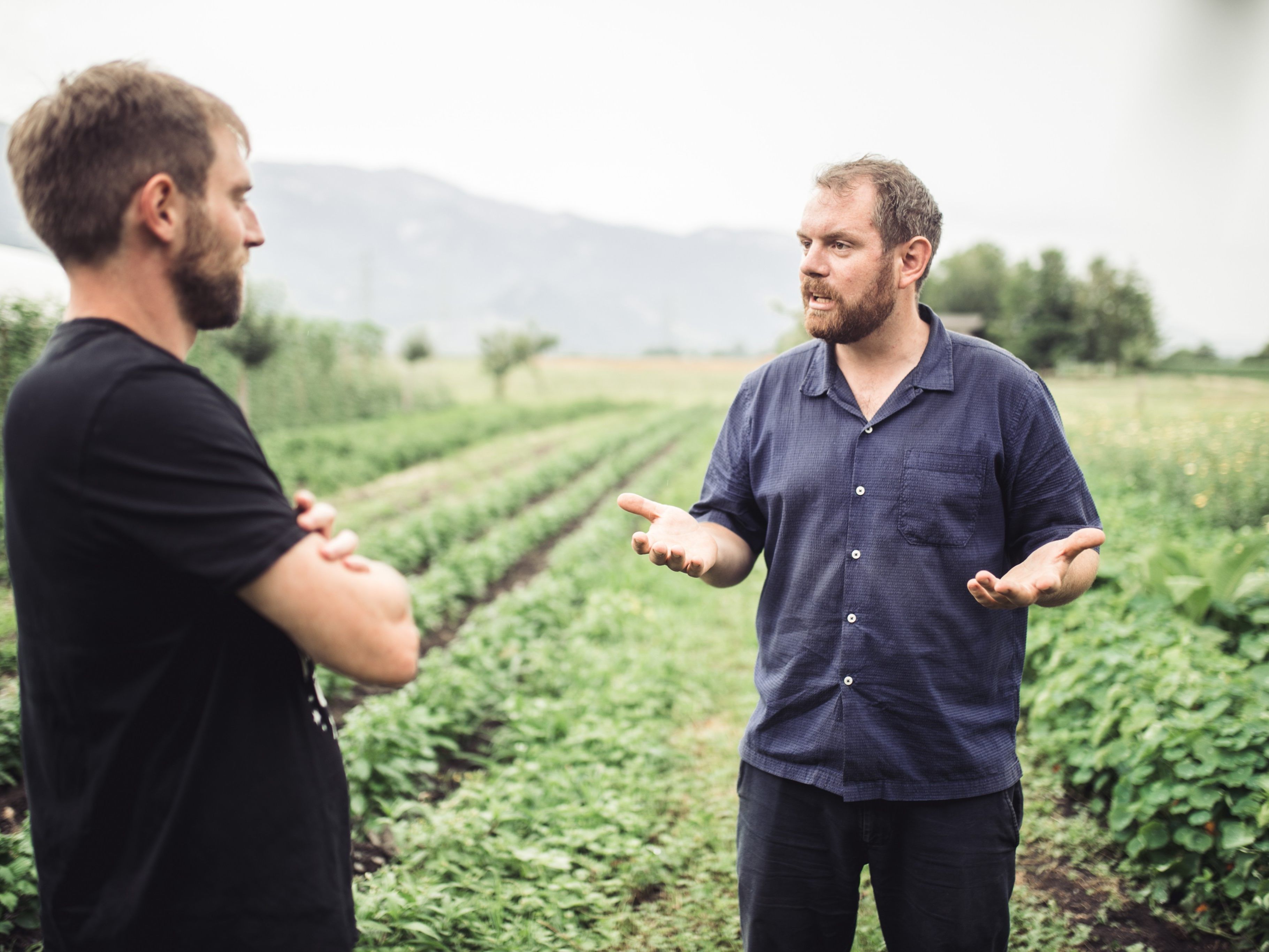 WANN & WO besuchte Simon Vetter zum Sonntags-Talk im Grünen.