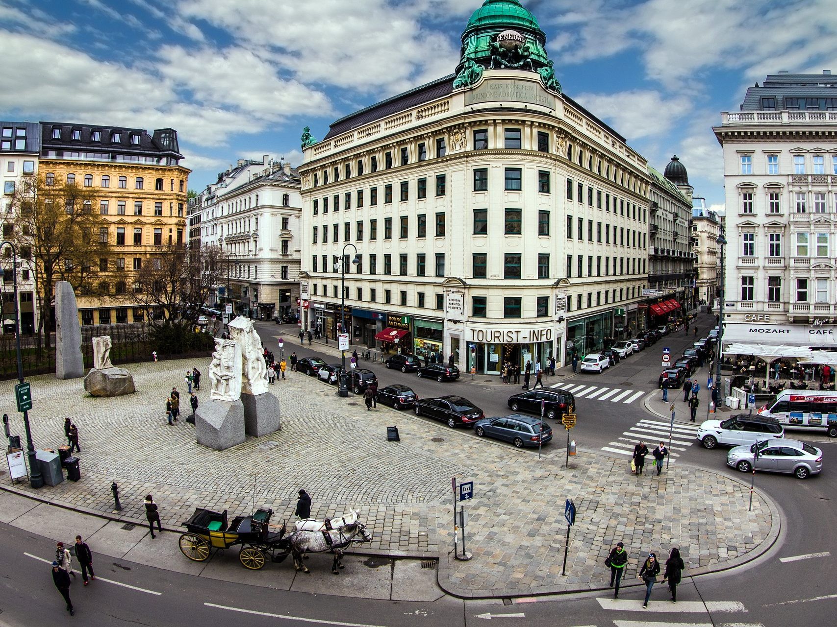 Die Wiener Innenstadt prüft die Einführung von Zufahrtsbeschränkungen.