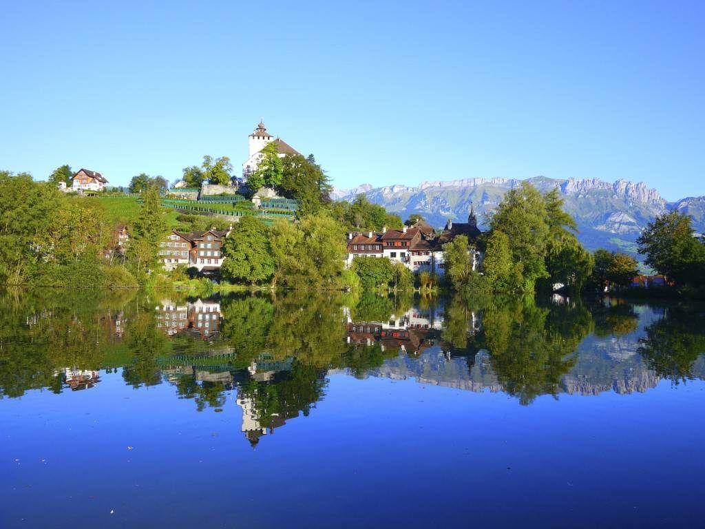 Werdenberger See und Schloss