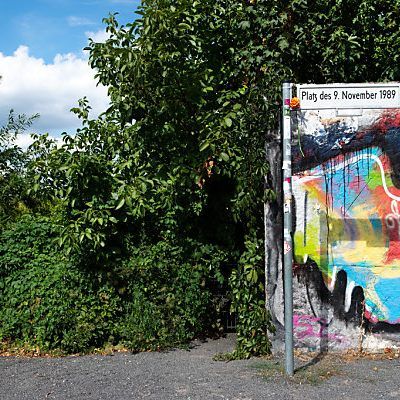 Die Berliner Mauer war einst rund 155 Kilometer lang