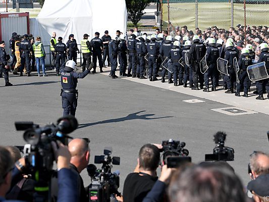 Übung stand unter dem Titel "Pro Borders"