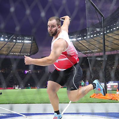 Lukas Weißhaidinger warf 65,14 m weit