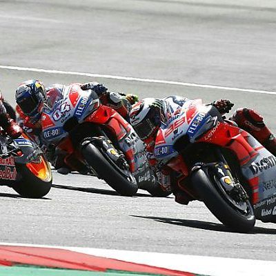 Marquez und Lorenzo (rechts) lieferten sich ein tolles Duell