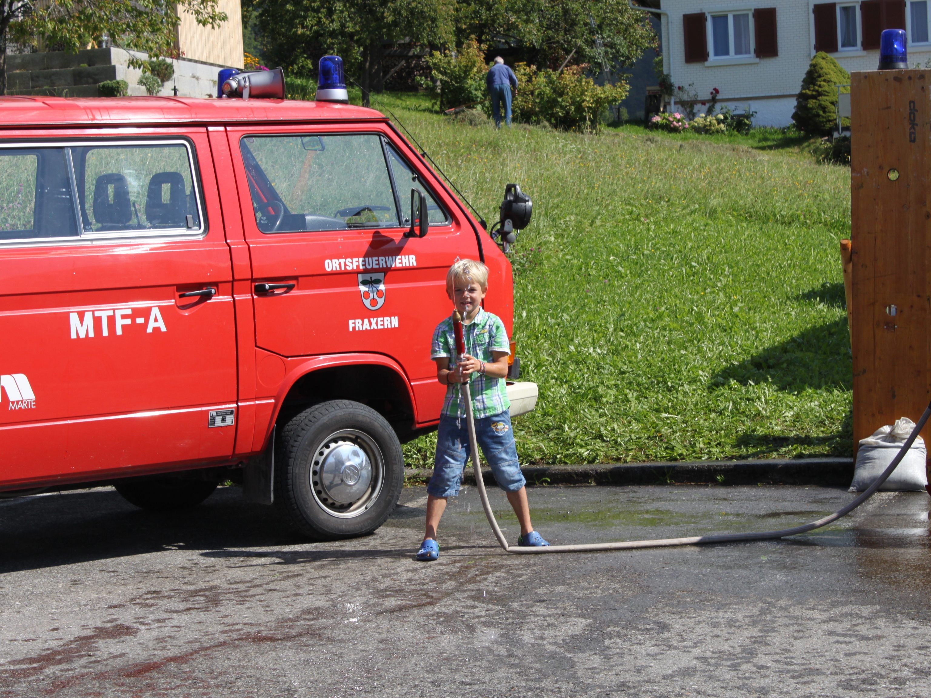 Viel Spaß und Spannung auch für die jungen Besucher bei der Fraxner Kilbi.