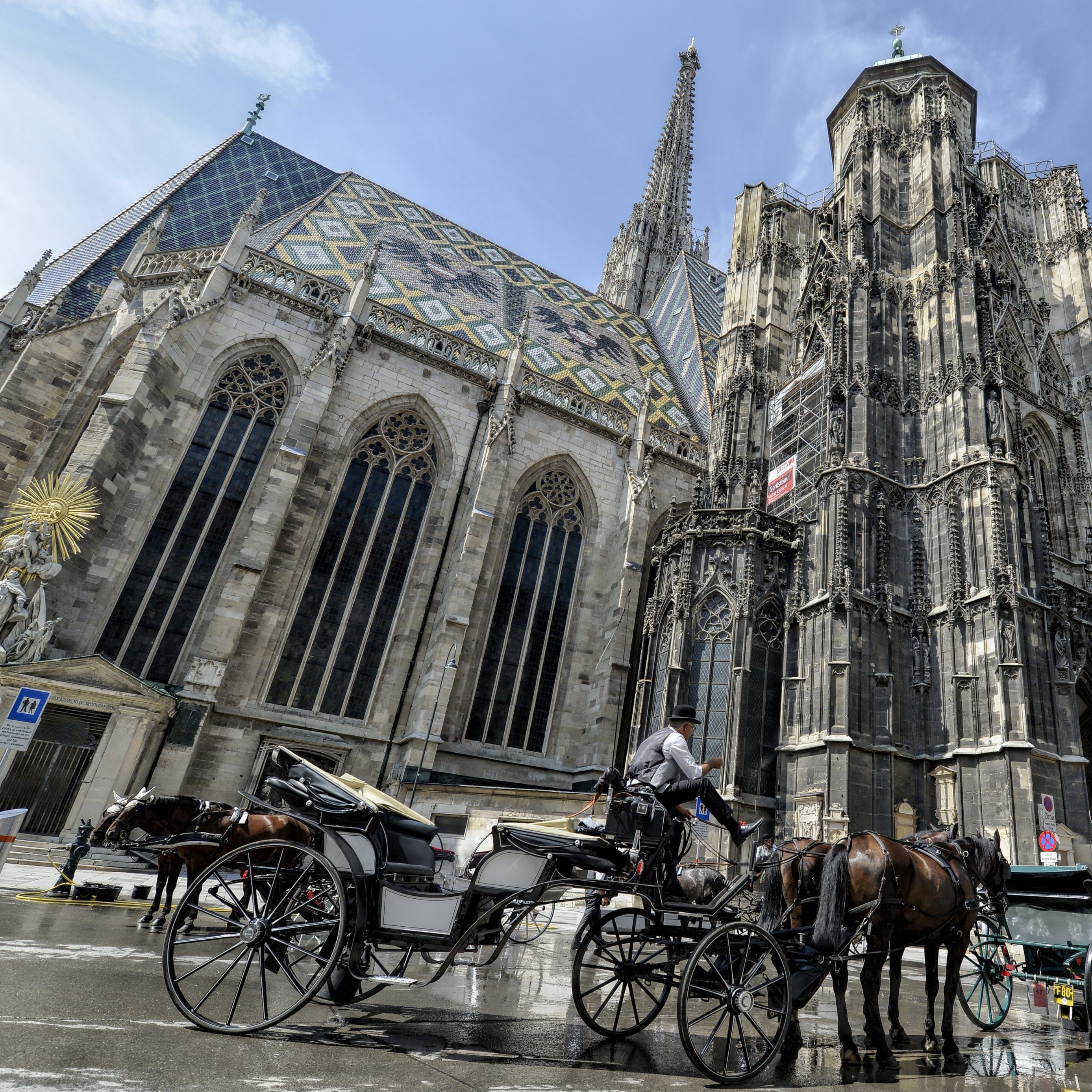 Wiens Fiaker wurden heute besonders genau kontrolliert.