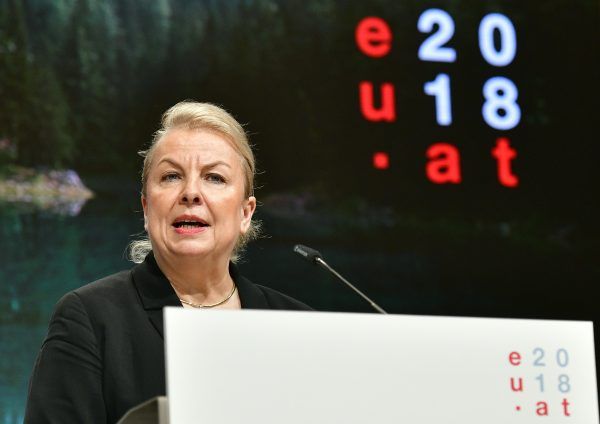 Beate Hartinger-Klein, Bundesministerin für Arbeit, Soziales, Gesundheit und Konsumentenschutz. APA/Hans Punz