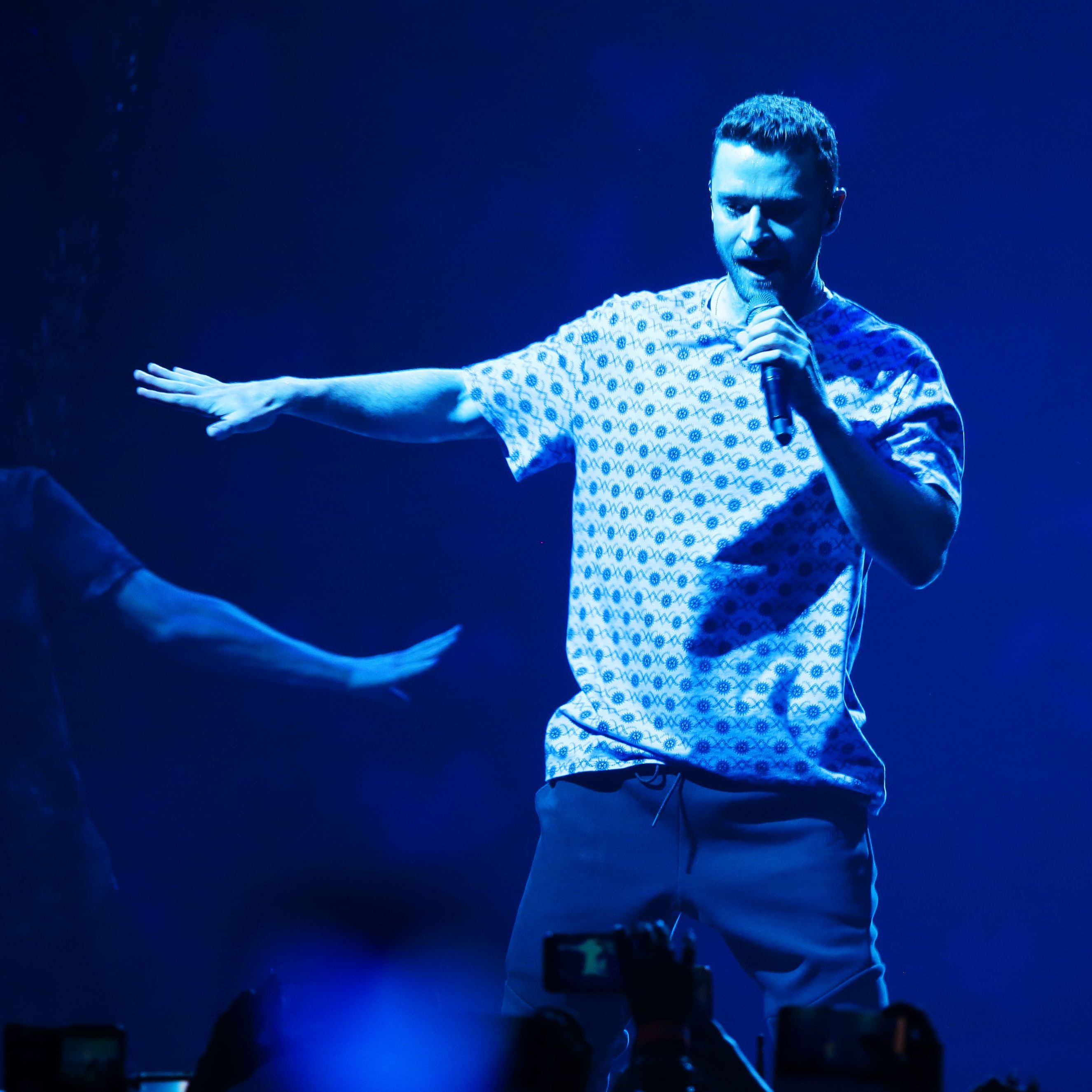 Justin Timberlake heizte in der Wiener Stadthalle ein.