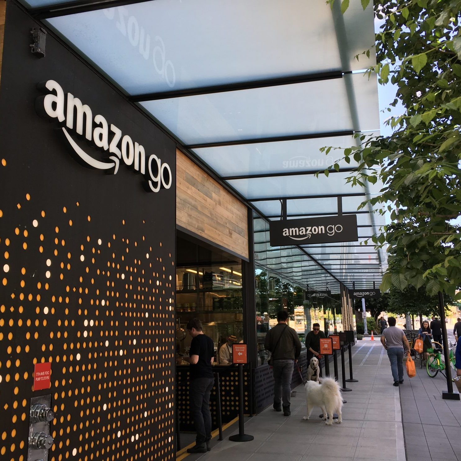 Amazon Go Store in Seattle.