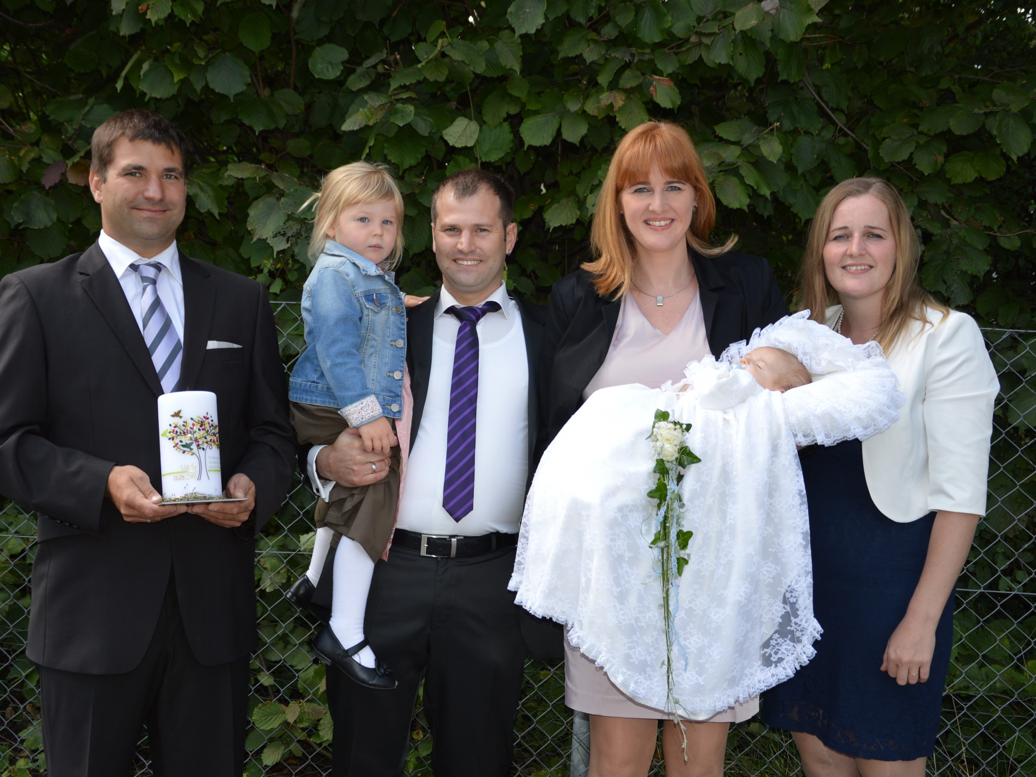 Luca Waibel empfing das Sakrament der Taufe.