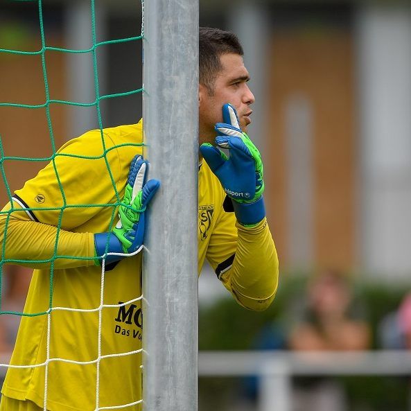 DSV Goalie Kevin Fend möchte die Null auch gegen Lauterach festhalten