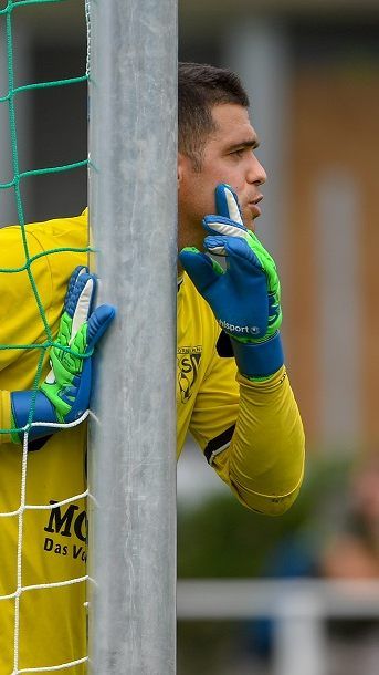 DSV Goalie Kevin Fend möchte die Null auch gegen Lauterach festhalten