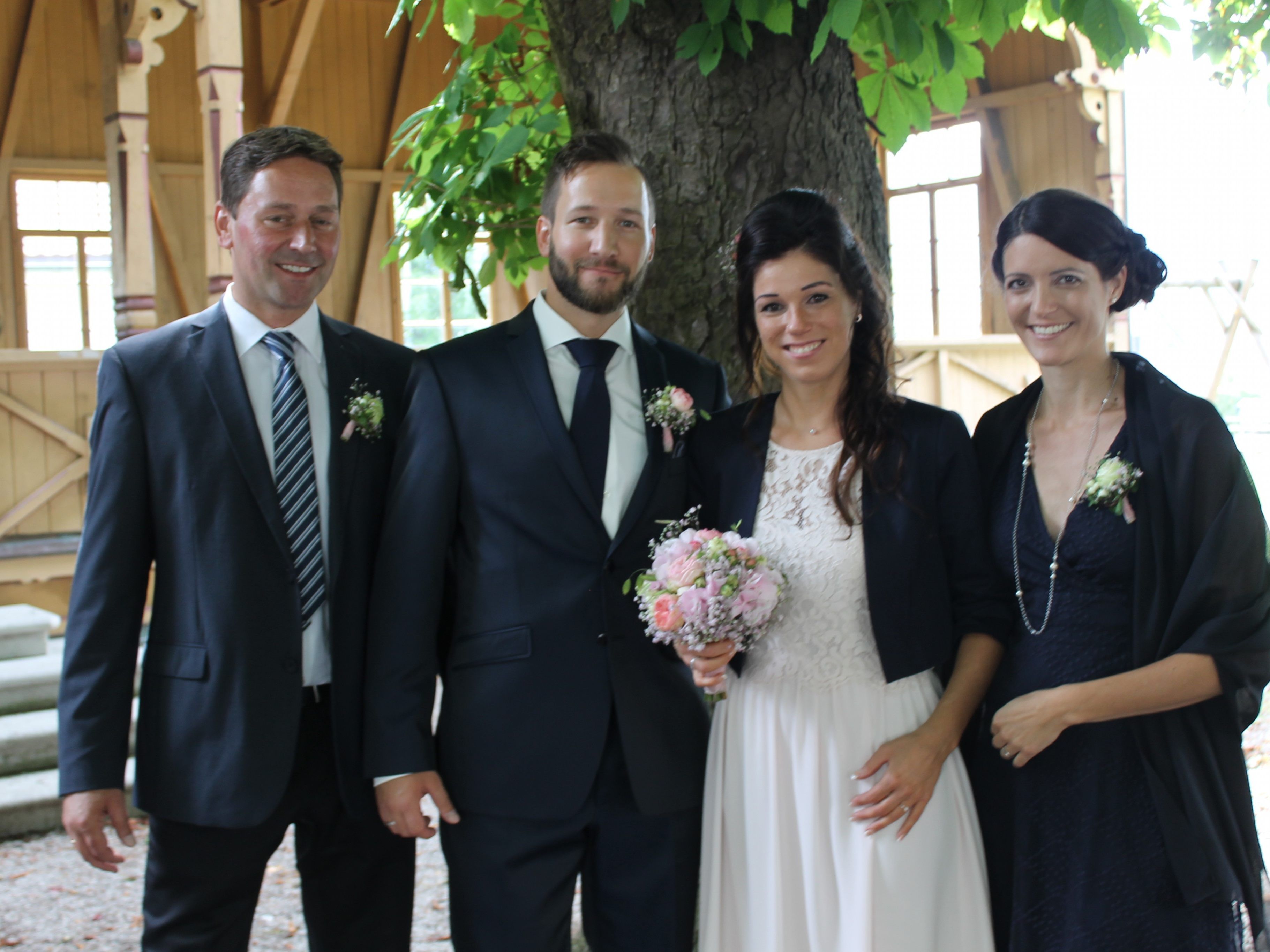 Denise Jauk und Thomas Büchel haben geheiratet Denise Jauk und Thomas Büchel haben geheiratet