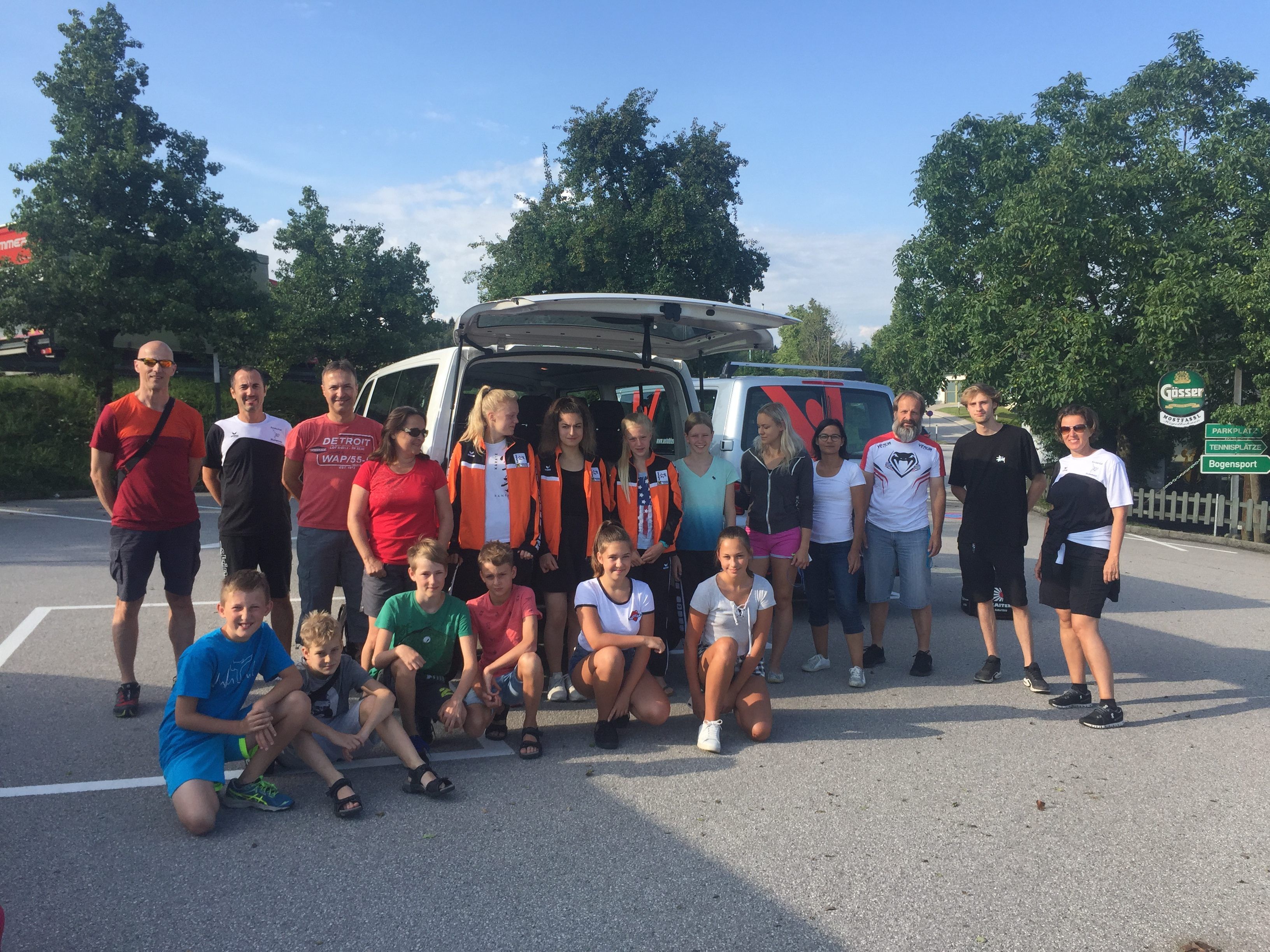 Gruppenbild Karate Blumenegg und Rankweil