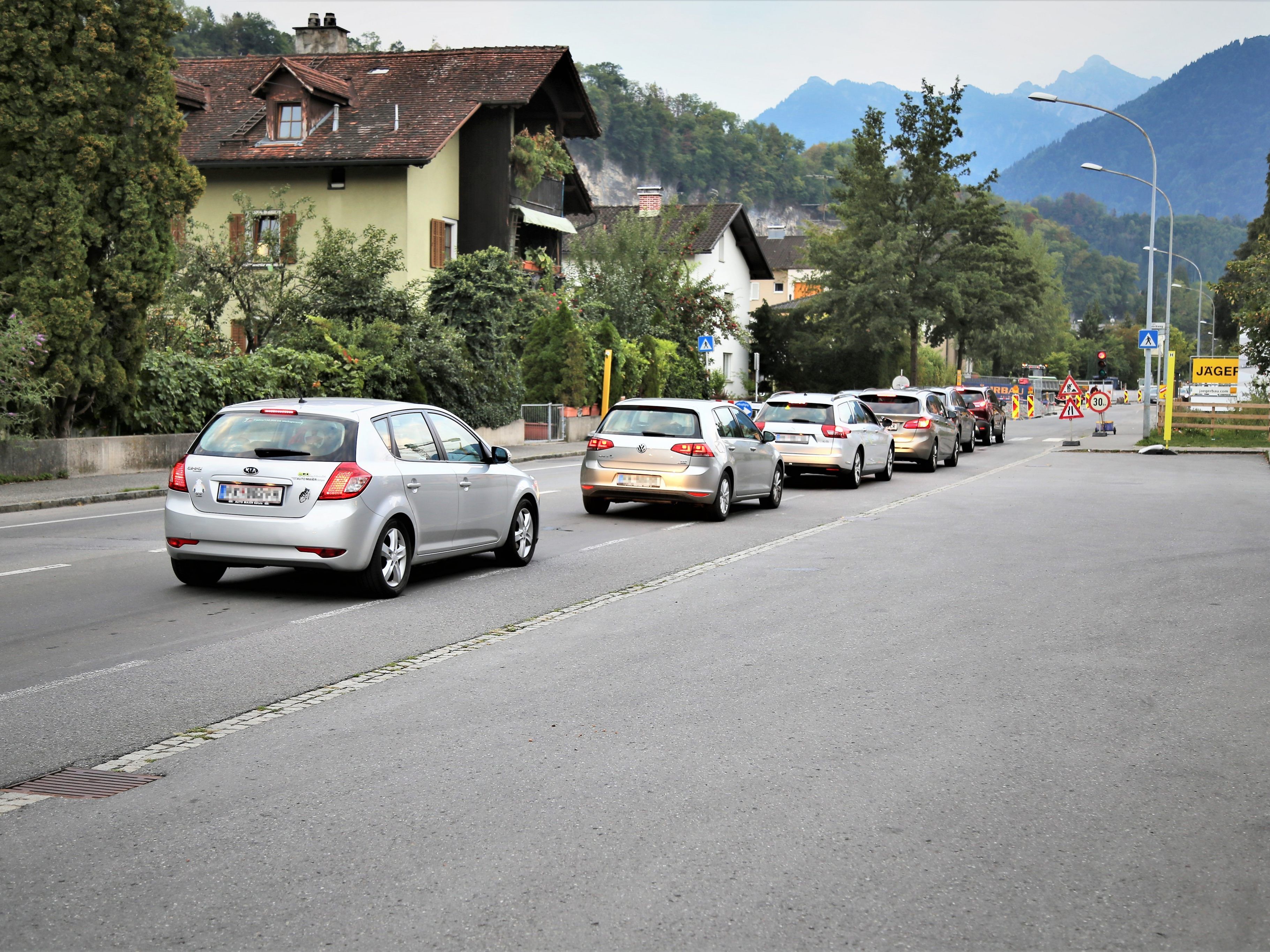 Die Bauarbeiten in der Hämmerlestraße dauern voraussichtlich bis Mitte September an.