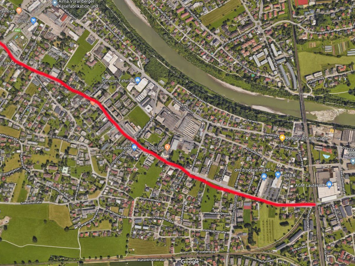 Straßensperre auf der Hofsteigstraße Straßensperre auf der Hofsteigstraße