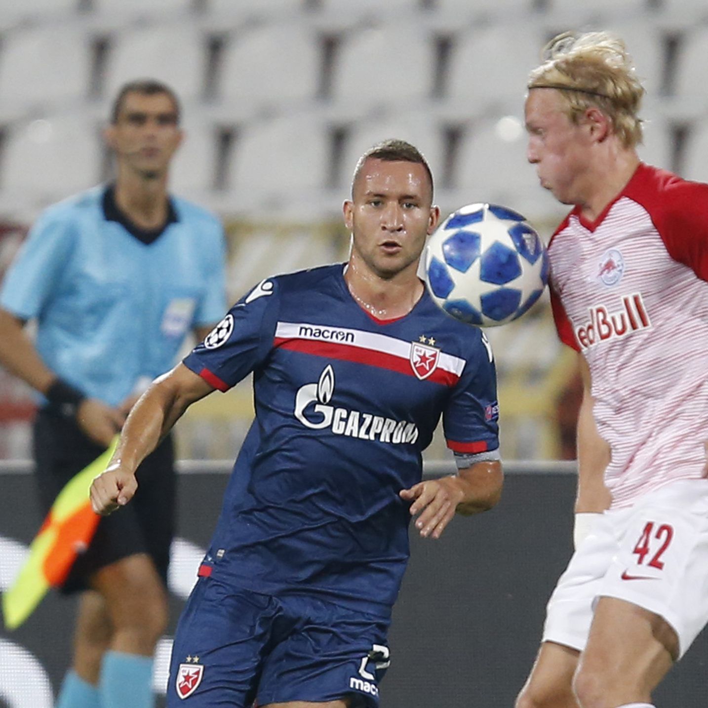Schlager und Co. mussten sich in Belgrad mit einem 0:0 zufrieden geben.