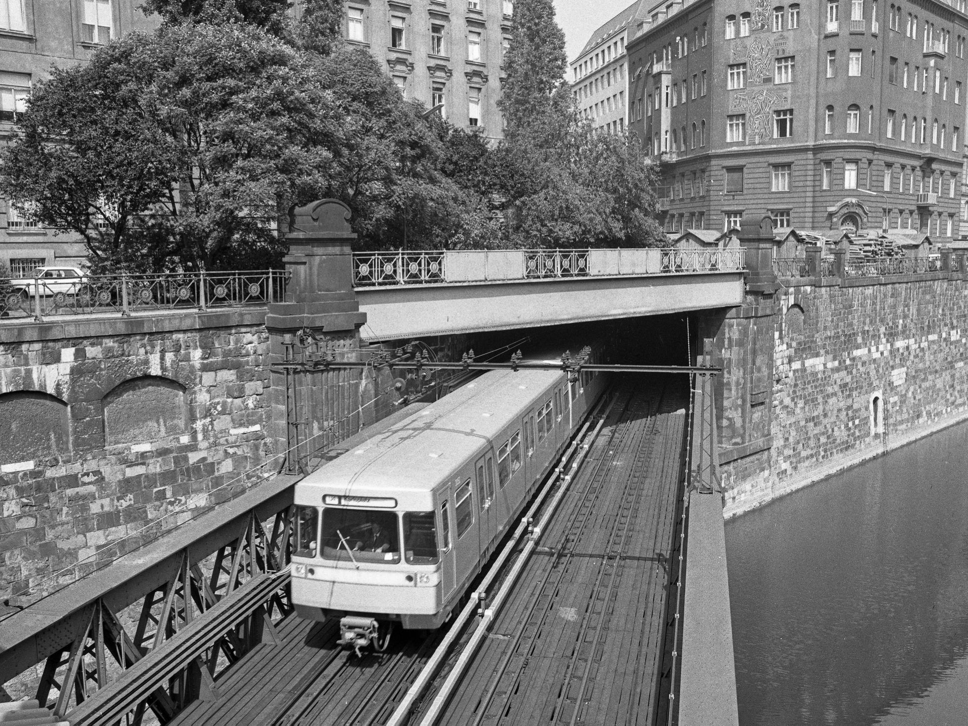So sah sie aus, die U4 vor genau 40 Jahren. So sah sie aus, die U4 vor genau 40 Jahren.