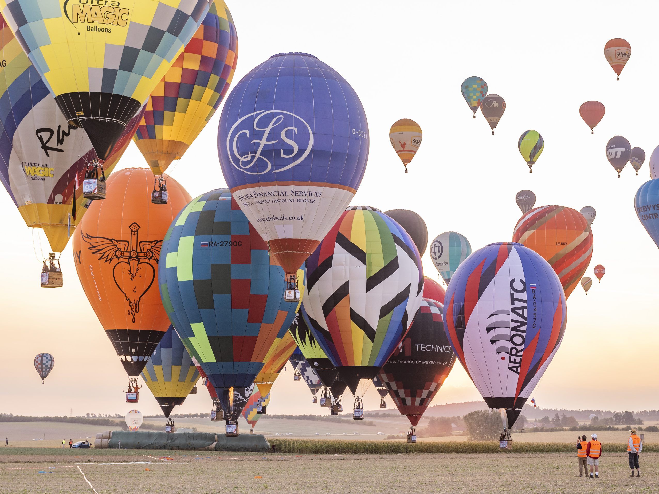 Bei der Ballon-WM im Waldviertel ist noch nichts entschieden.
